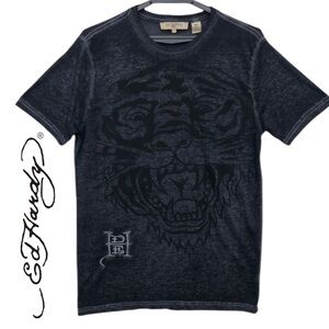 Ed Hardy RARE Men’s Graphic Short Sleevee Tee -‎ Size XL
